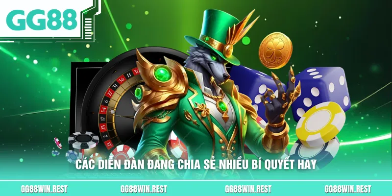 Các diễn đàn đang chia sẻ nhiều bí quyết hay