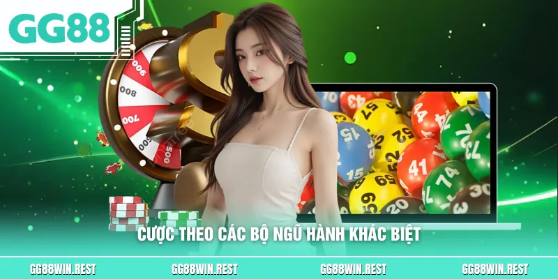 Cược theo các bộ ngũ hành khác biệt