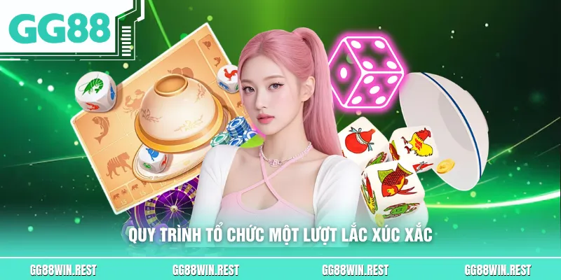 Quy trình tổ chức một lượt lắc xúc xắc